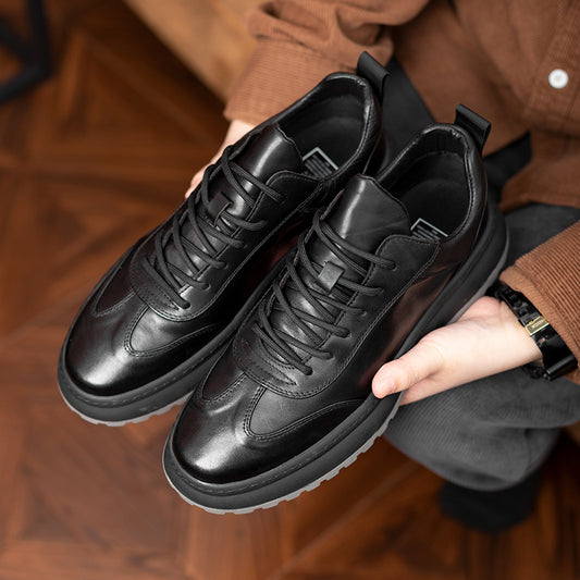 Men's Korean Style Trendy Easy Wear Veet Sneakers