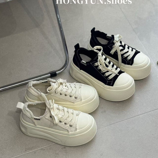 Women's Rhyme Thick Bottom Early Spring Versatile Women's Casual Shoes
