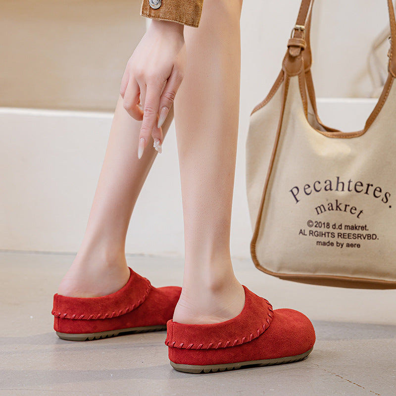 Women's Toe Half For Spring Slip-on Lofter Slippers