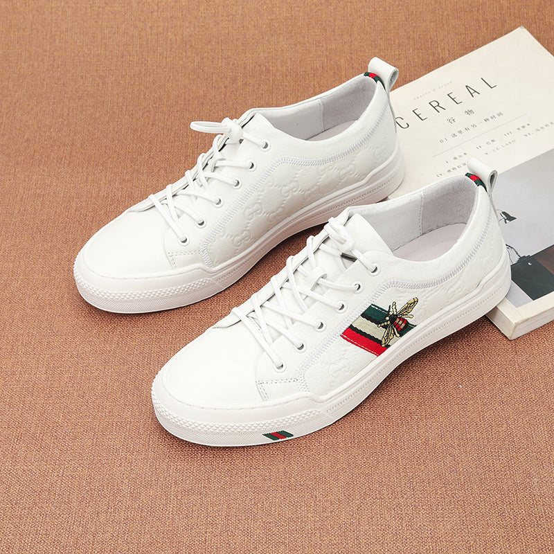 Men's Fashion Bee Electric Embroidery Board Online Closed Sneakers