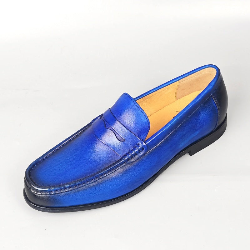 Male Soft Bottom Surface Lazy Without Shoelaces Men's Casual Shoes