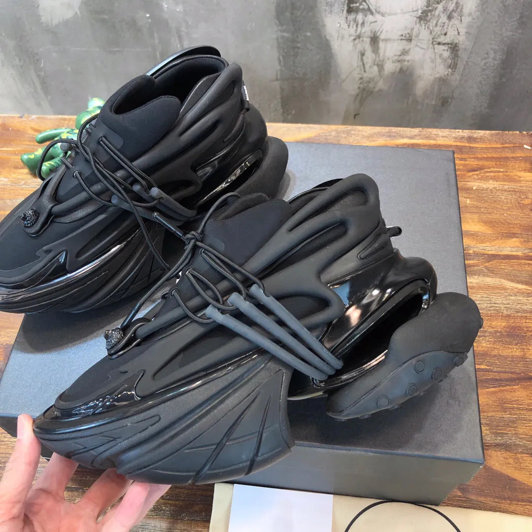 Women's & Men's Spaceship Space Couple Platform Heightened Daddy Men's Sports Shoes