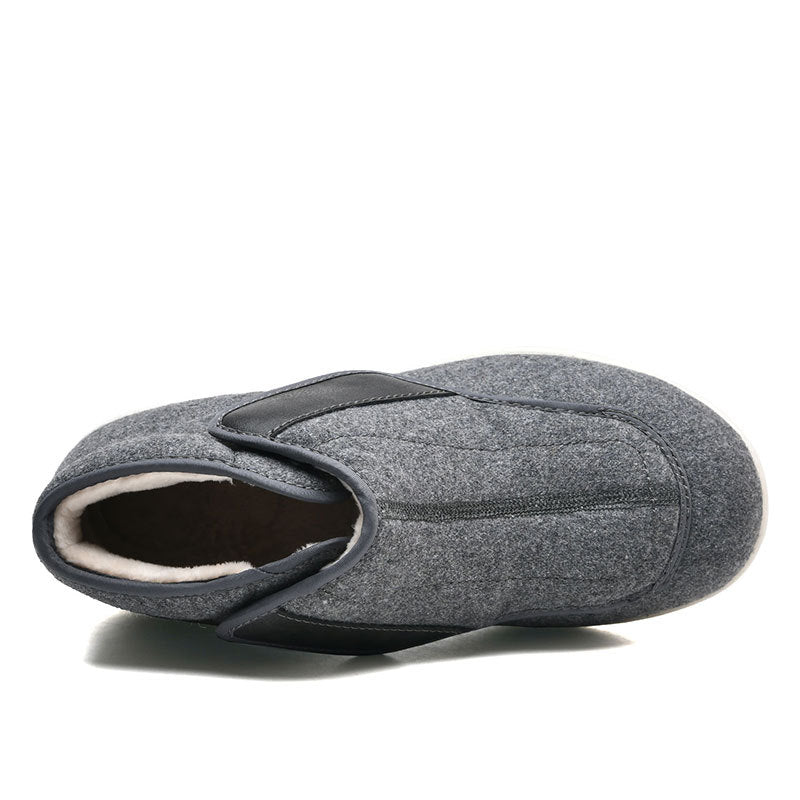Men's Elderly People's Old Large Opening Velcro Men's Casual Shoes