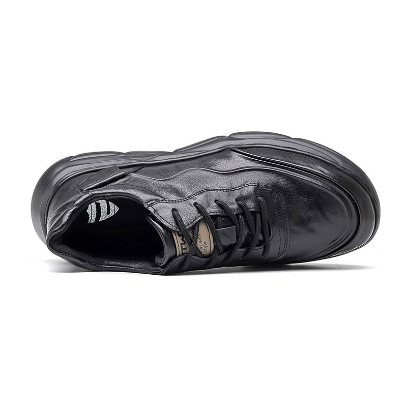 Men's Light Bottom Online Genuine Hand Grip Pattern Comfortable Men's Casual Shoes