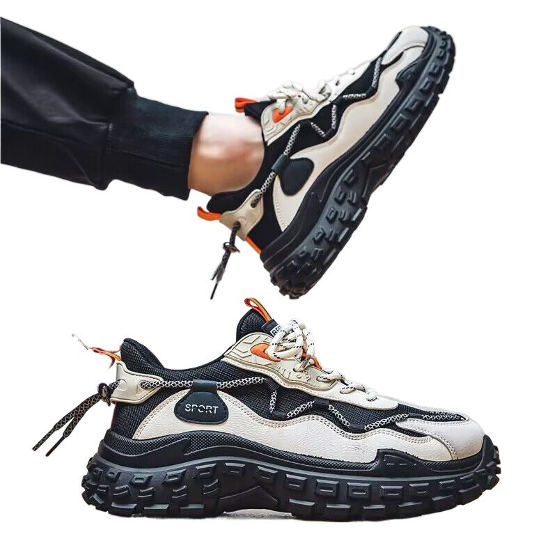 Men's Breathable Sports Leisure Running Labor Protection Casual Shoes