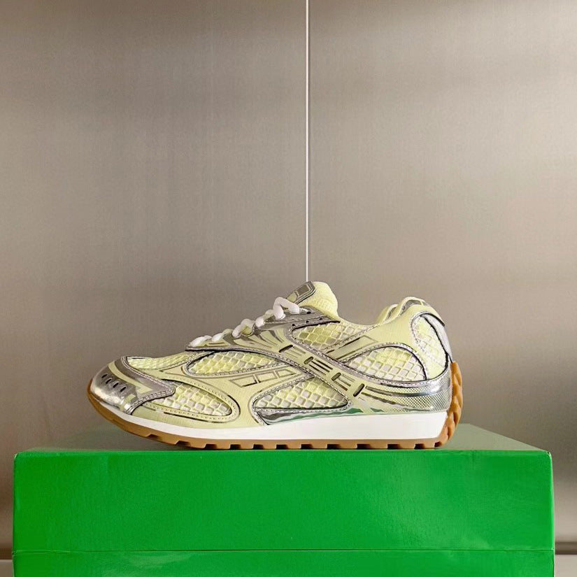 Top Version Sier Platform Dad Wang Women's Sports Shoes