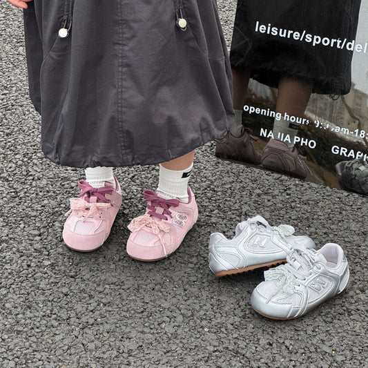 Children's Ballet Style Moral Training Mesh Breathable Casual Shoes