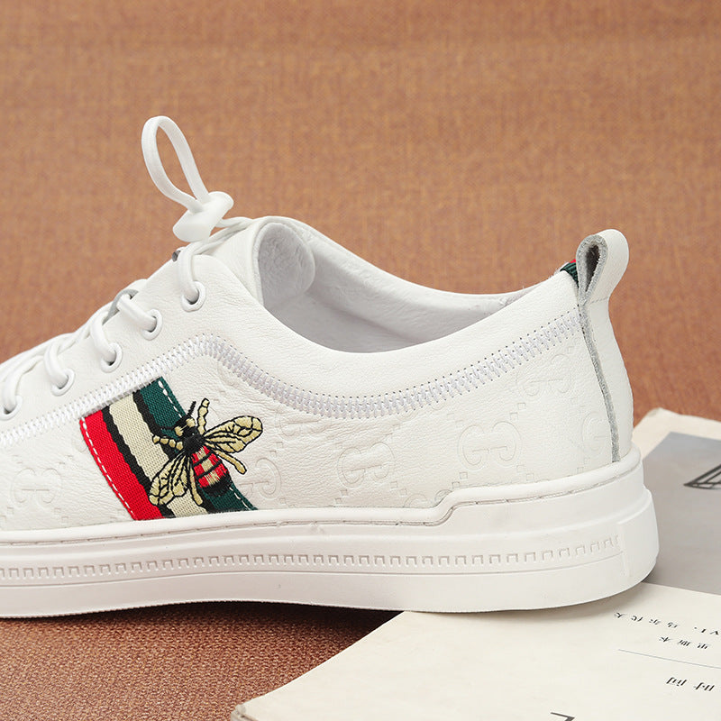Men's Fashion Bee Electric Embroidery Board Online Closed Sneakers
