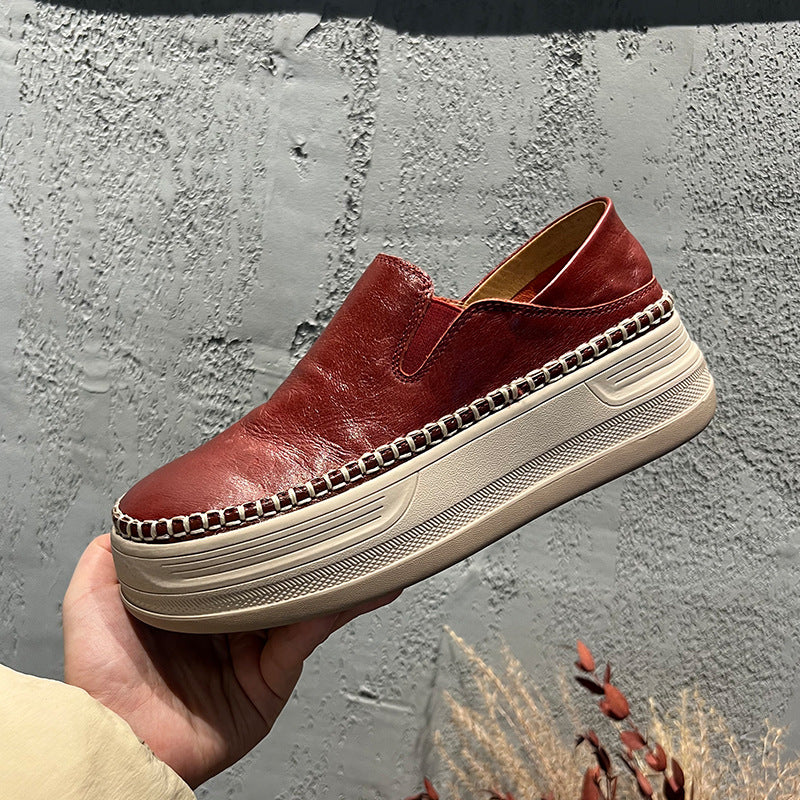 Women's Two-way Wear Slip-on Pumps Spring Platform Women's Fashion Shoes