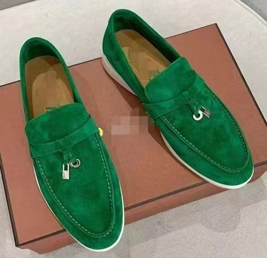 Women's High Version Slip-on Soft Bottom Comfortable Loafers
