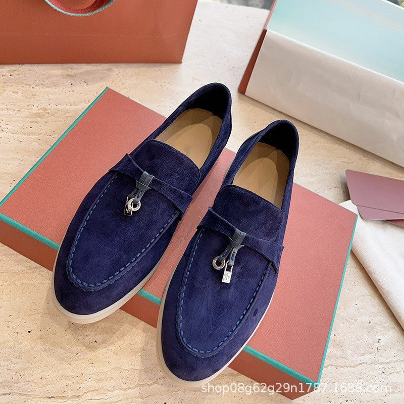 Women's Original Flat Bottom England Style Comfortable Loafers