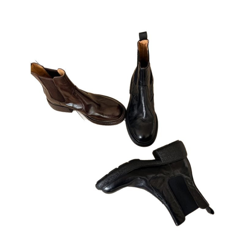Women's Manta Love Letter Old Chelsea British Style Women's Leather Boots