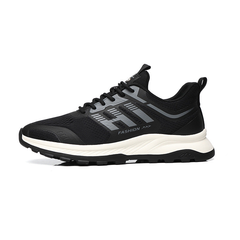 Men's Popular Mesh Spring Breathable Running Soft Bottom Men's Casual Shoes