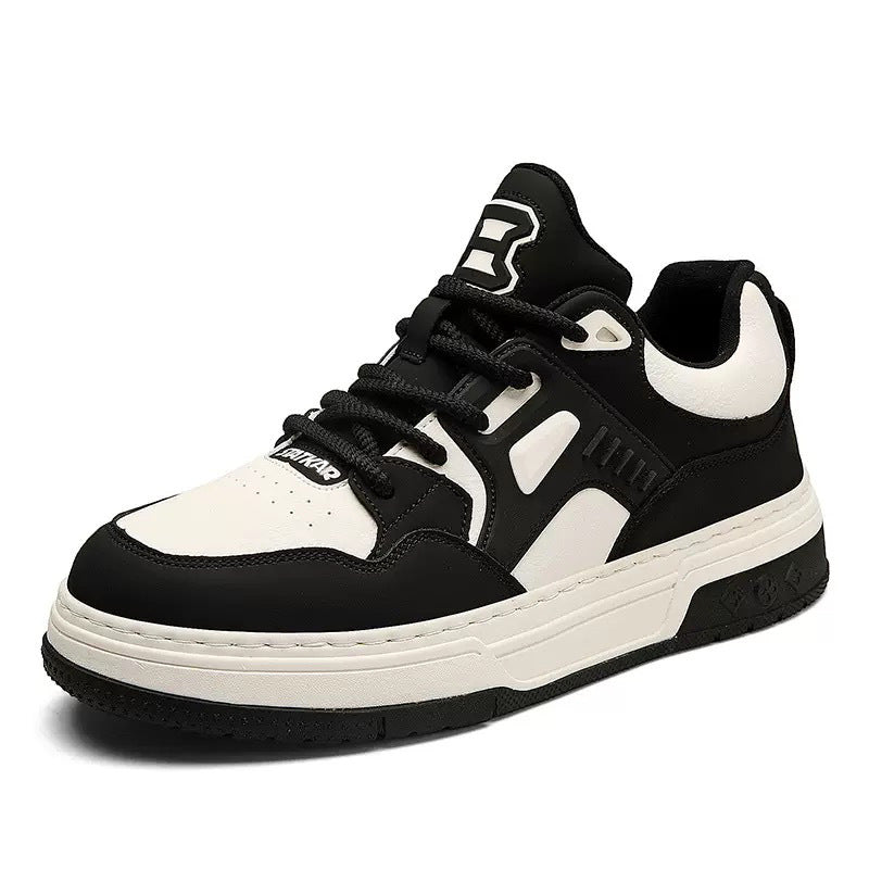 Men's Plus Size Widened Fattened American Panda Board Casual Shoes