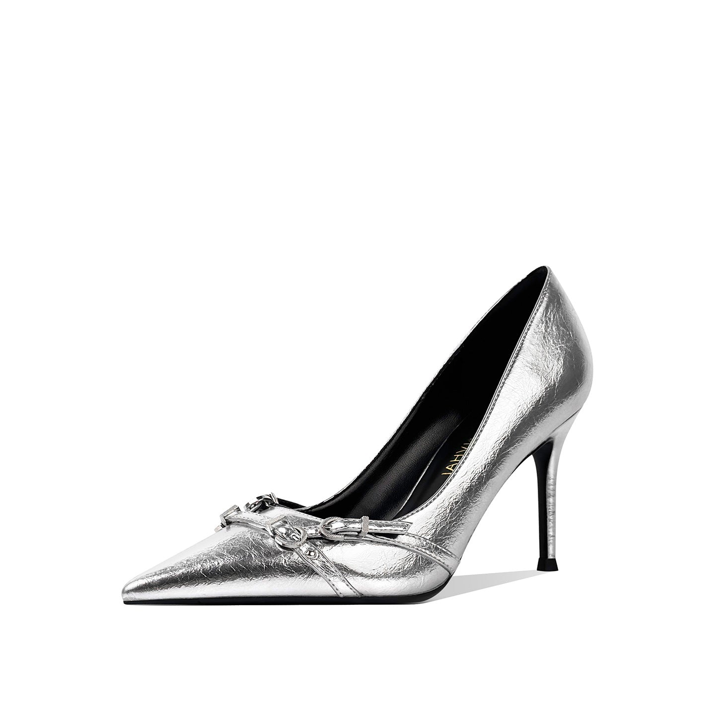 Women's Sier Young Beautiful High For French Style Temperament Stiletto Women's Fashion Shoes