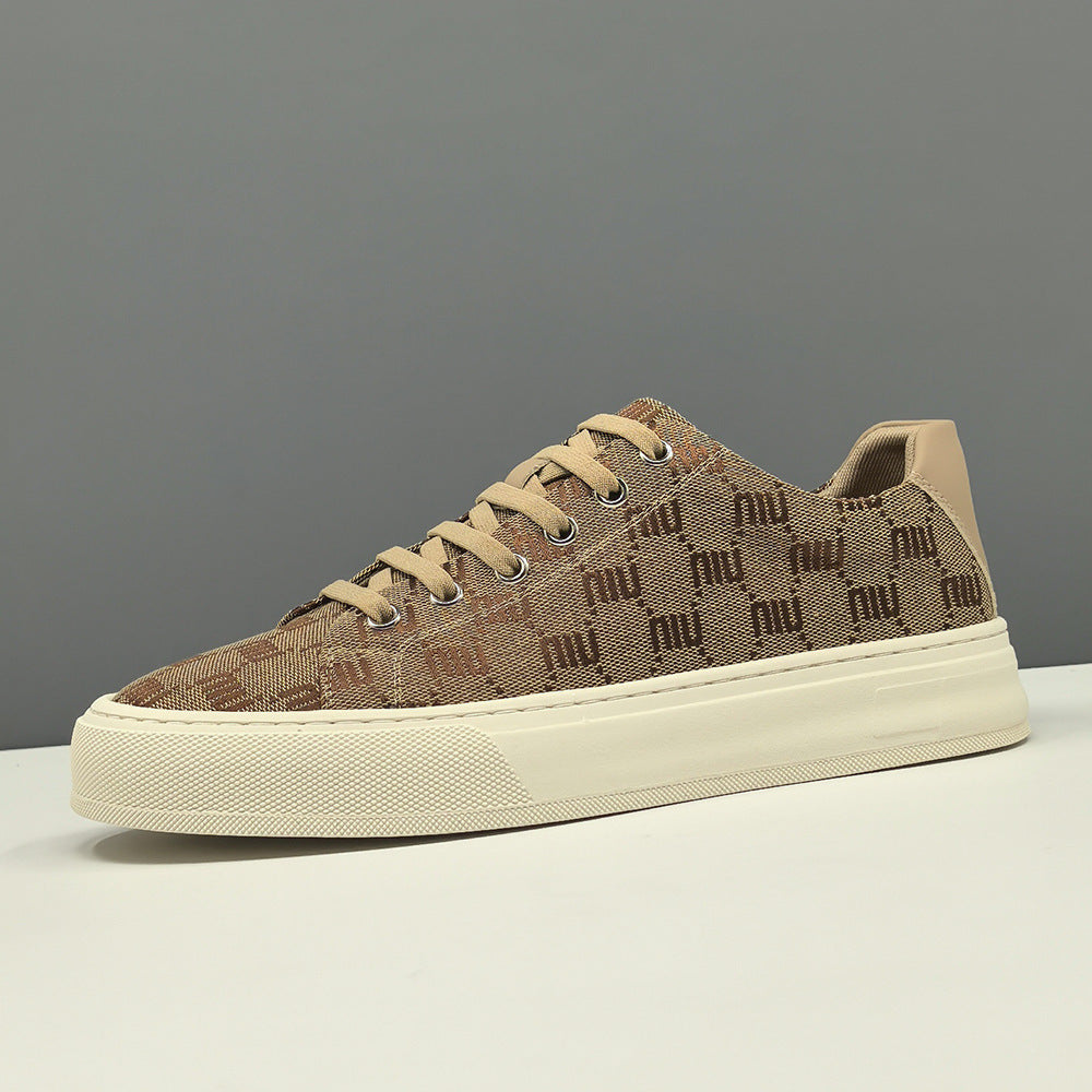Men's Trendy Light Luxury Slip-on Lazy Breathable Sneakers