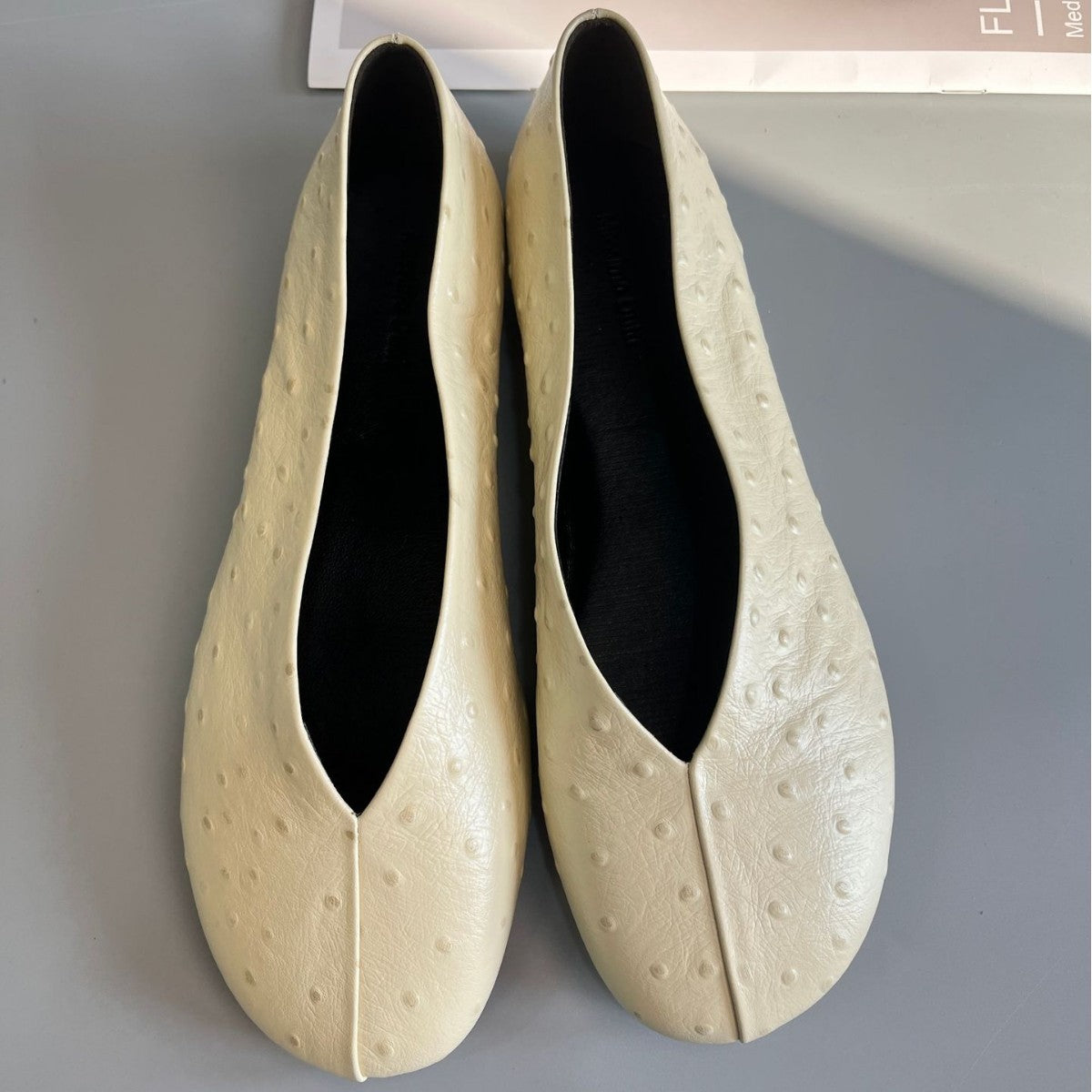 Fashion Genuine Retro Style Comfortable Round Head Women's Casual Shoes
