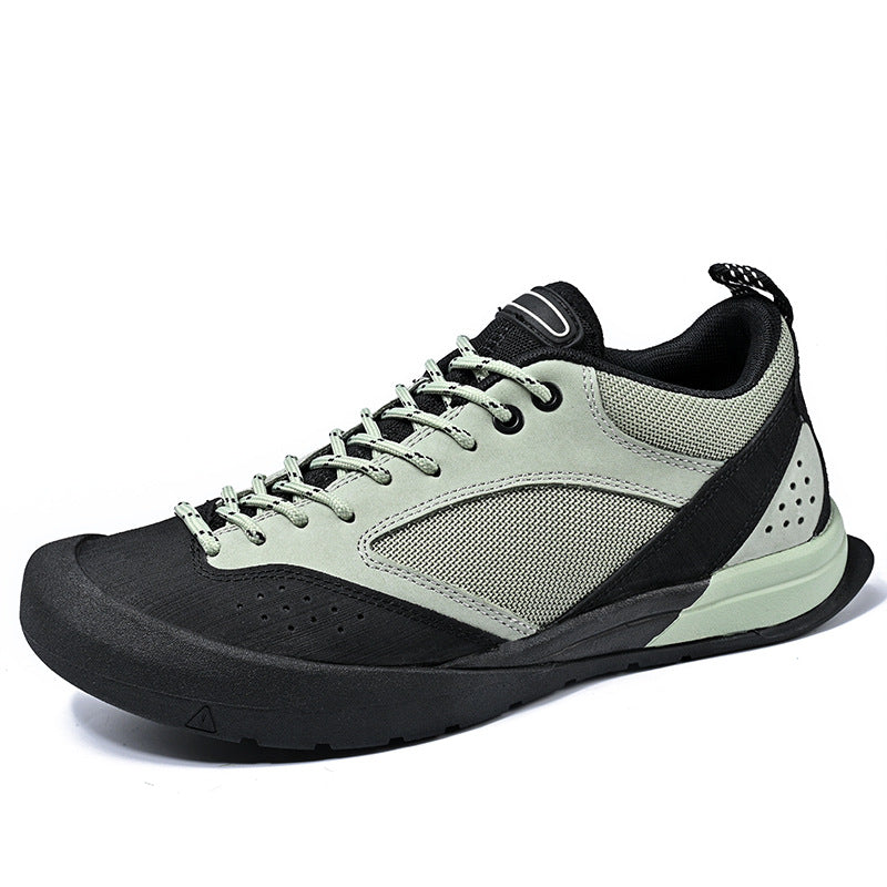 Women's & Men's First Layer Cowhide Soft Bottom Hiking Lovers Outdoor Casual Shoes