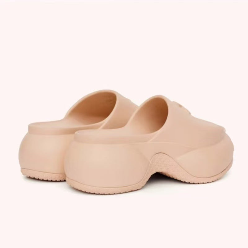 Women's Cruciate Flower Summer Wear Beach Flip-flops Sandals