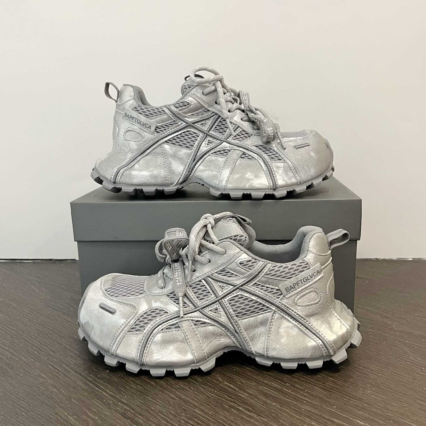 Women's High-grade Platform Dad Niche Double Shoelace Women's Sports Shoes