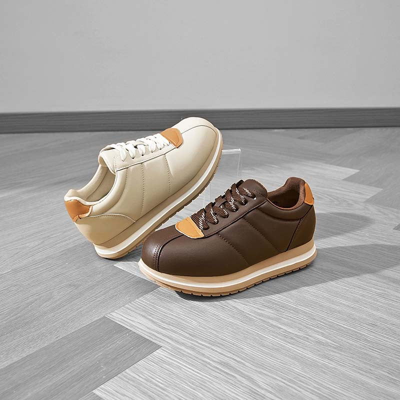 Ugly Cute Small Inner Height Increasing Female Spring Thick Women's Casual Shoes