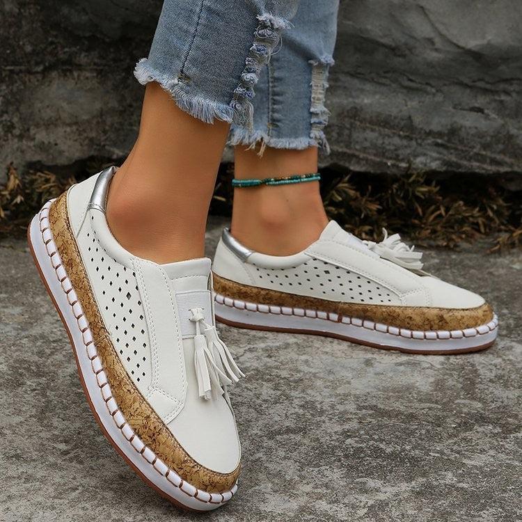 Attractive Women's Popular Oversized Fashion Slip-on Casual Shoes