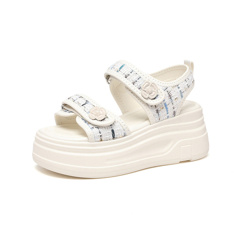 Women's Summer Small Genuine Height Increasing Sports Sandals