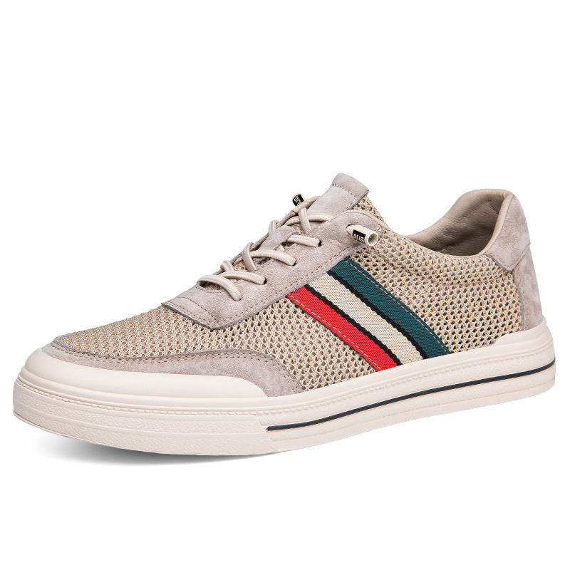 Men's Net Cloth Fashion Breathable Board Trendy Sneakers