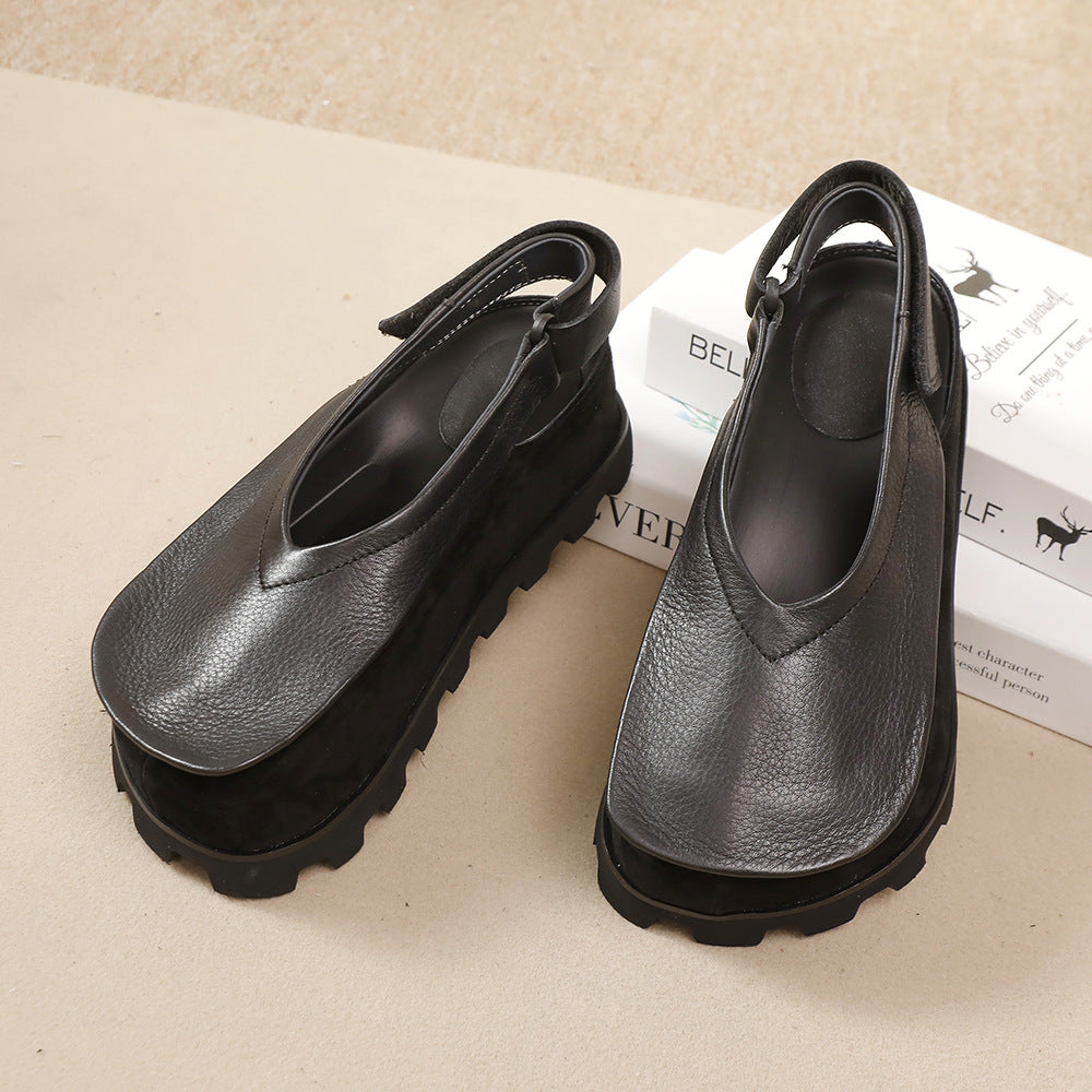 Women's Feet With Hidden Closed Toe Hollow Women's Casual Shoes