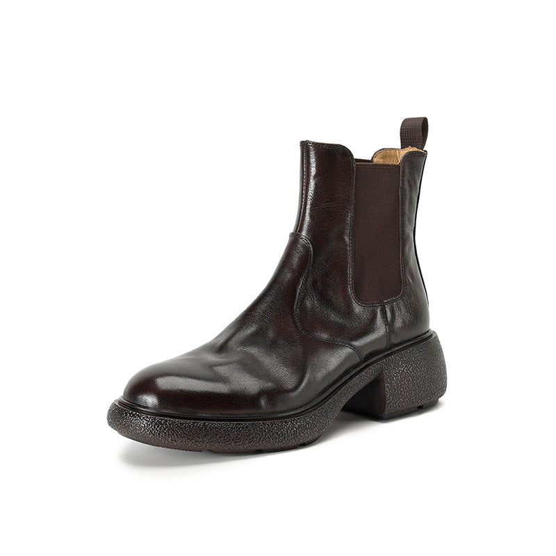 Women's Manta Love Letter Old Chelsea British Style Women's Leather Boots