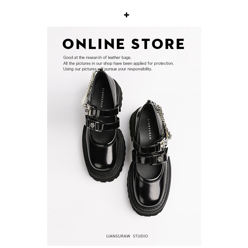 Women's Increasing Leisure Thick Bottom Small Single-layer Women's Shoes