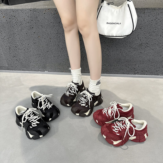 Women's Personalized Octopus Dad Autumn Genuine Trendy Mesh Women's Sports Shoes