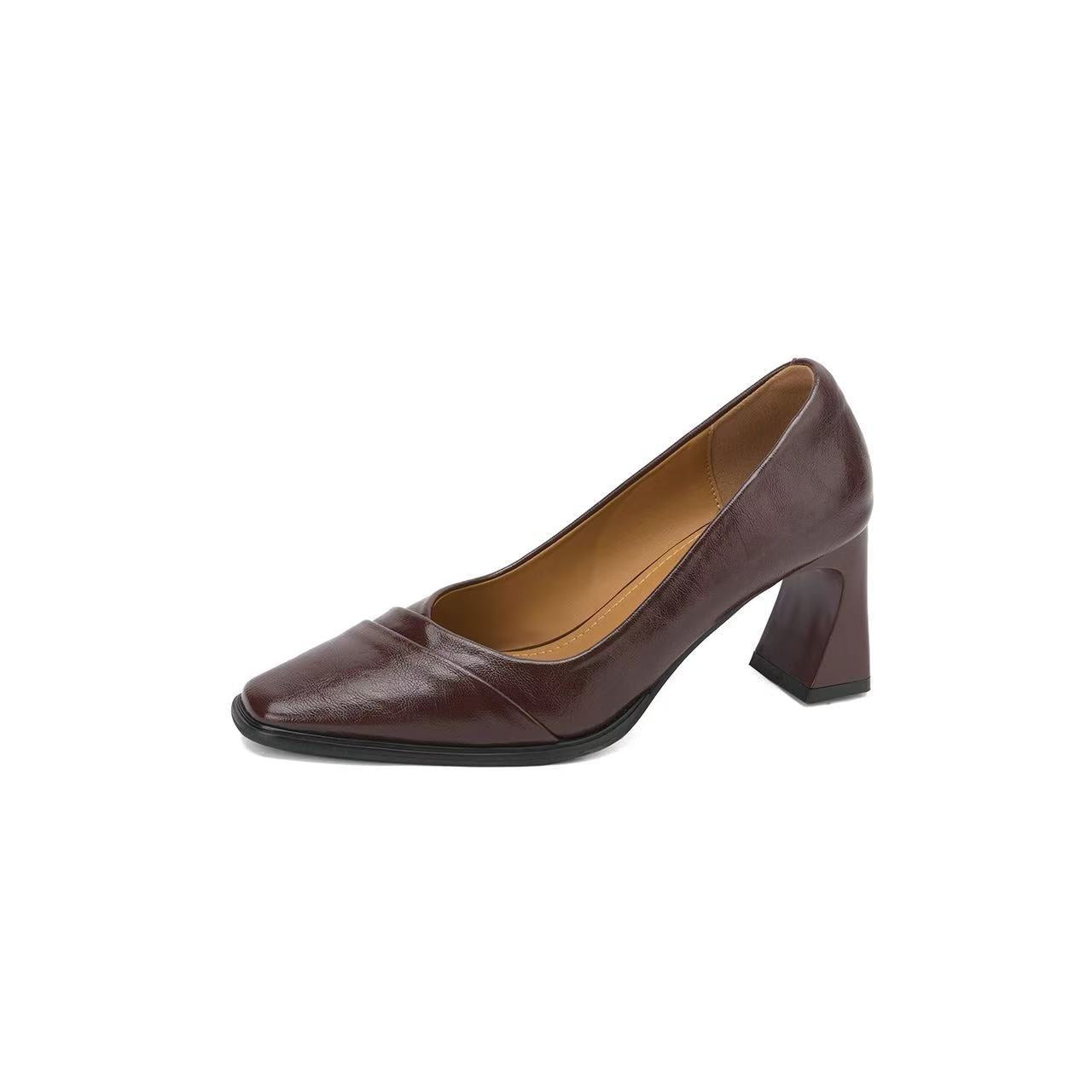 Women's Retro Chunky Spring Minimalist Style Commute Women's Fashion Shoes