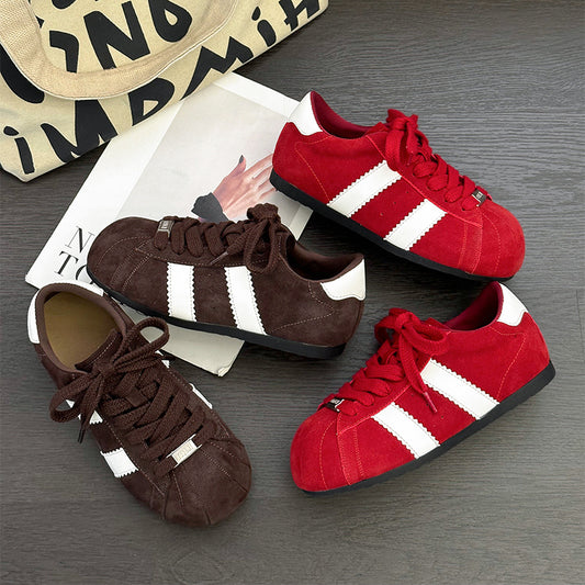 Women's Fashion Training Flat Retro Outerwear Women's Sports Shoes