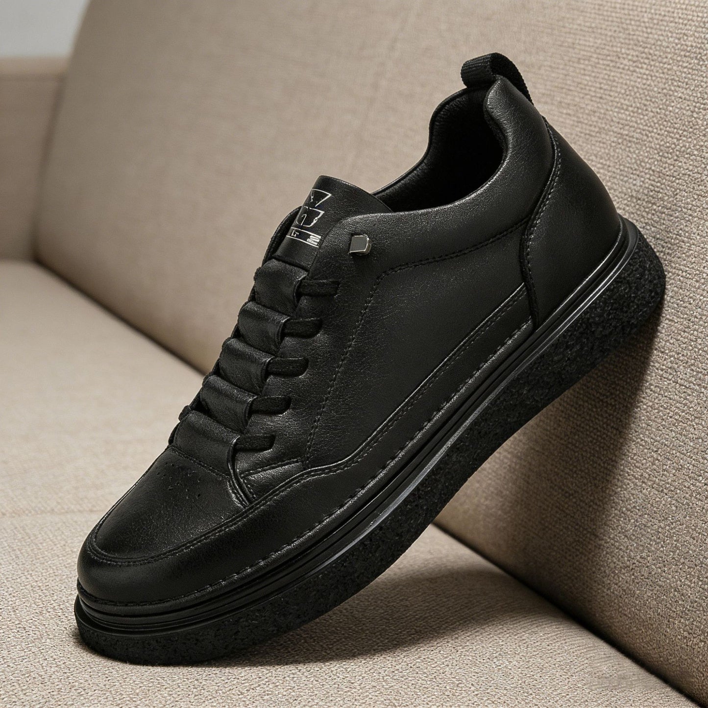 Men's Height Increasing Insole White Spring Style Men's Shoes