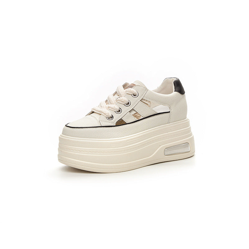Women's Small Summer Platform Wedge Hidden Fashion Casual Shoes