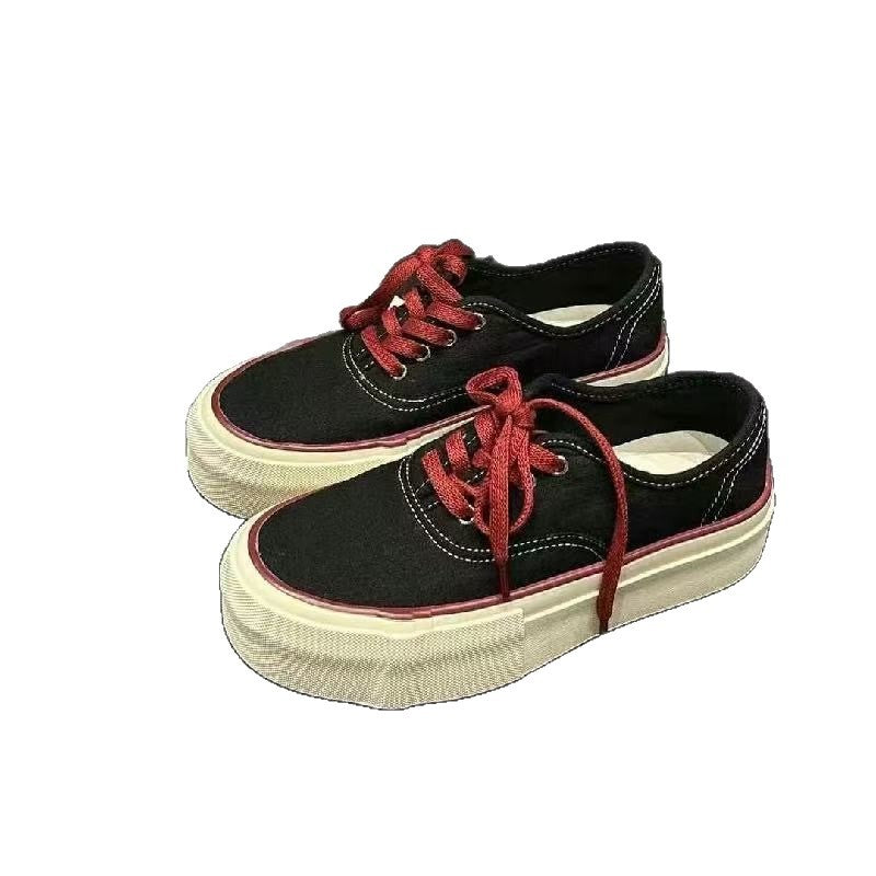 Women's Summer Platform Heightened Linen Super Breathable Sneakers