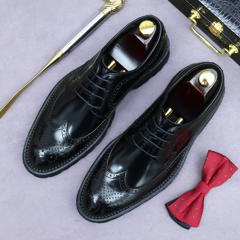 Men's Big Promotion Brogue British Business Formal Men's Shoes