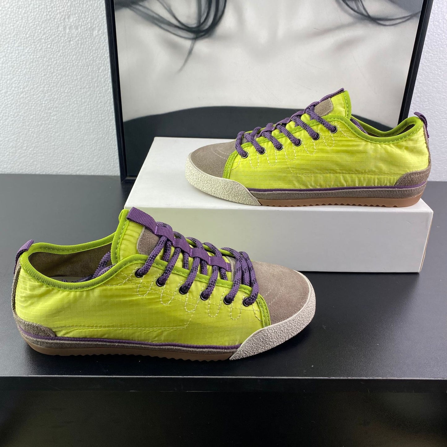 Women's Versatile Color Matching Cross Low-cut Fashion Round Toe Board Comfortable Women's Casual Shoes