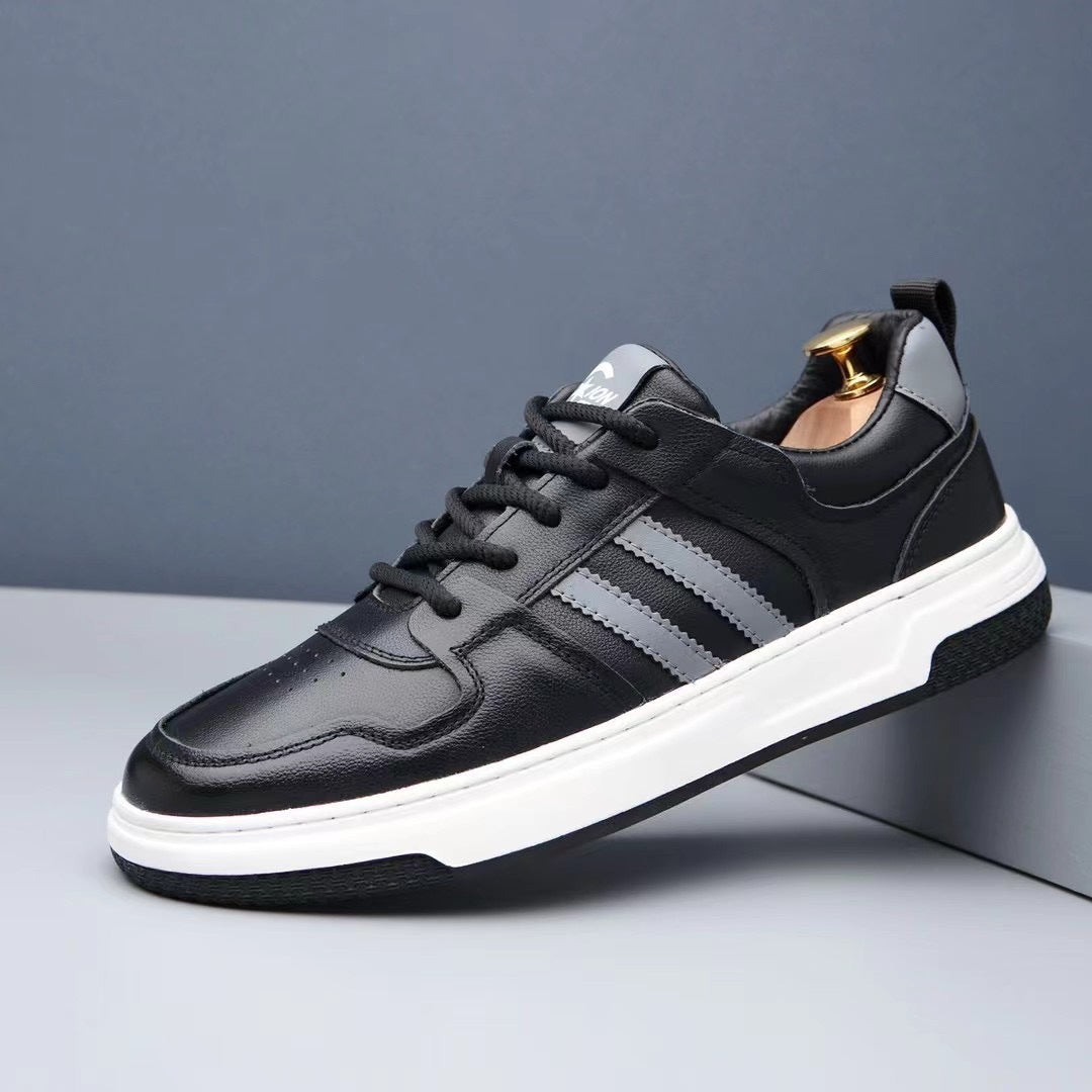 Men's Trendy Genuine Breathable Soft Bottom Sports Sneakers