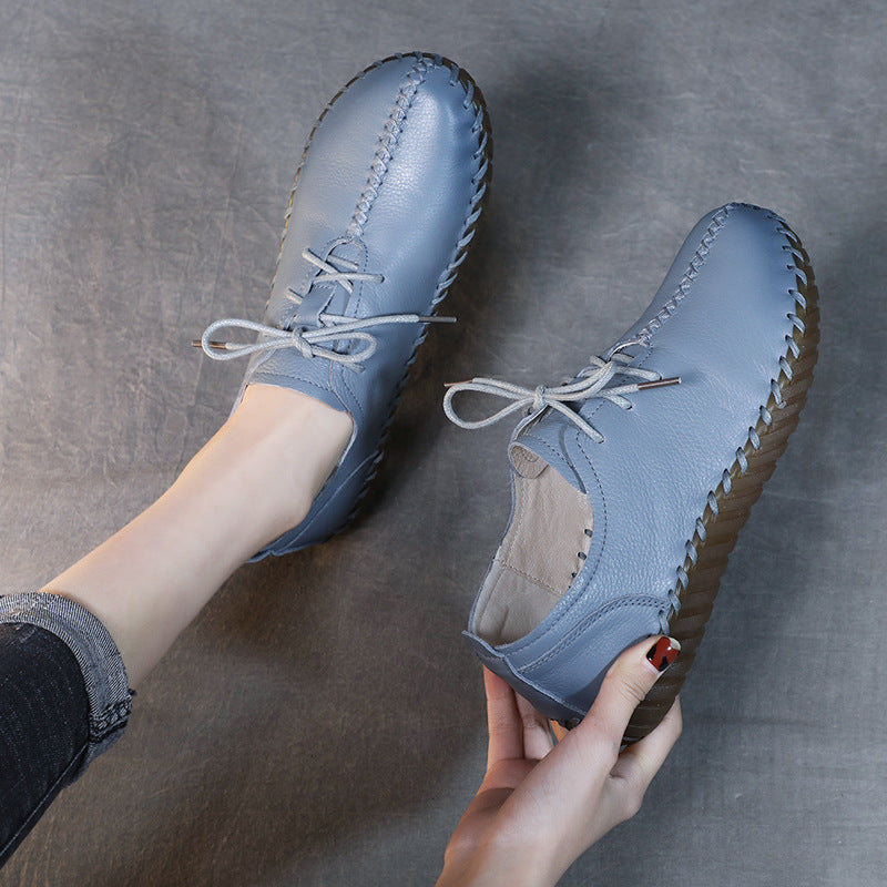 Women's Genuine Top Layer Cowhide Handmade Maternity Women's Shoes
