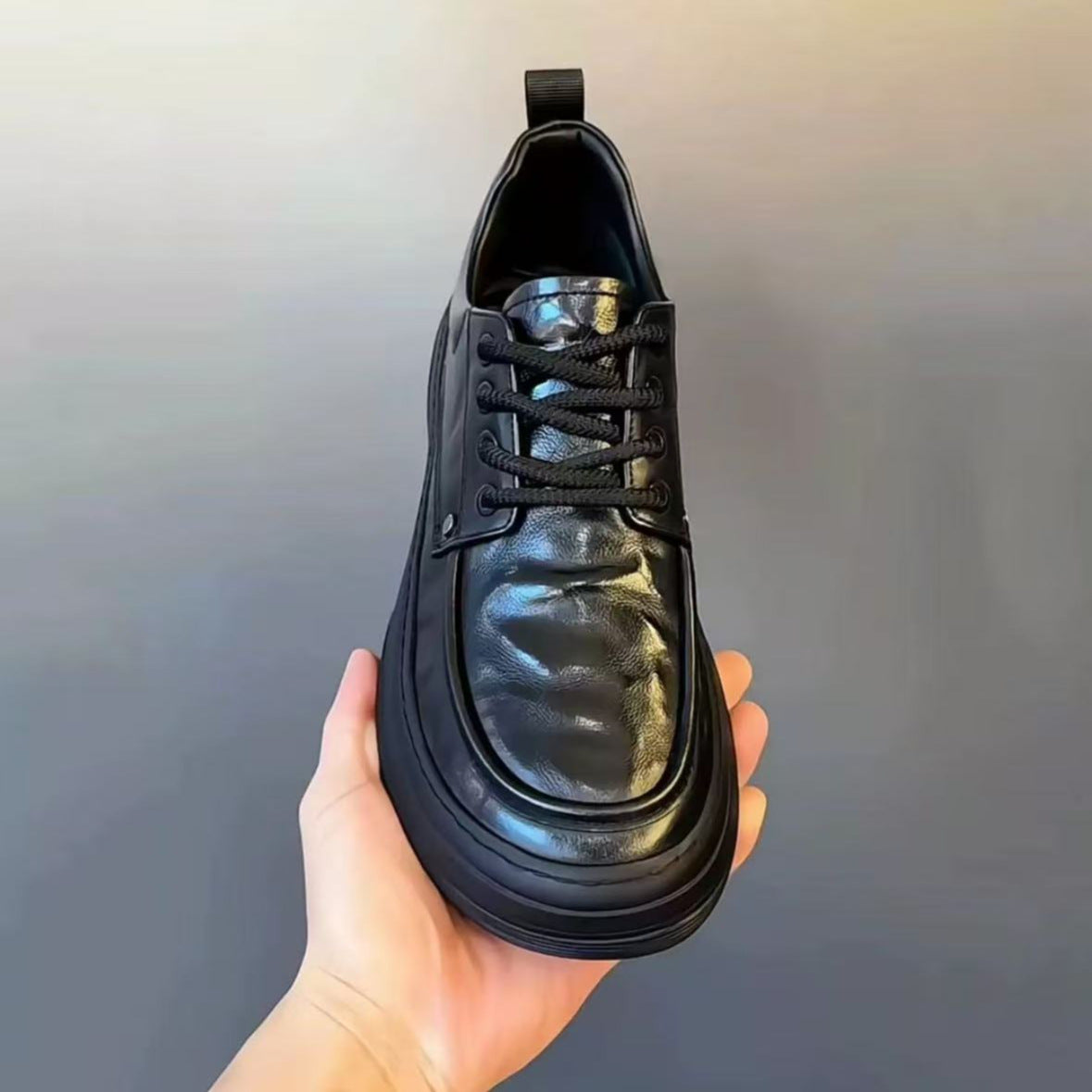 Men's Winter Plus Veet Genuine Autumn Trendy Men's Business Leather Shoes
