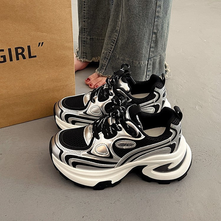Women's Platform Dad Small Height Increasing Super Hot Autumn Women's Casual Shoes