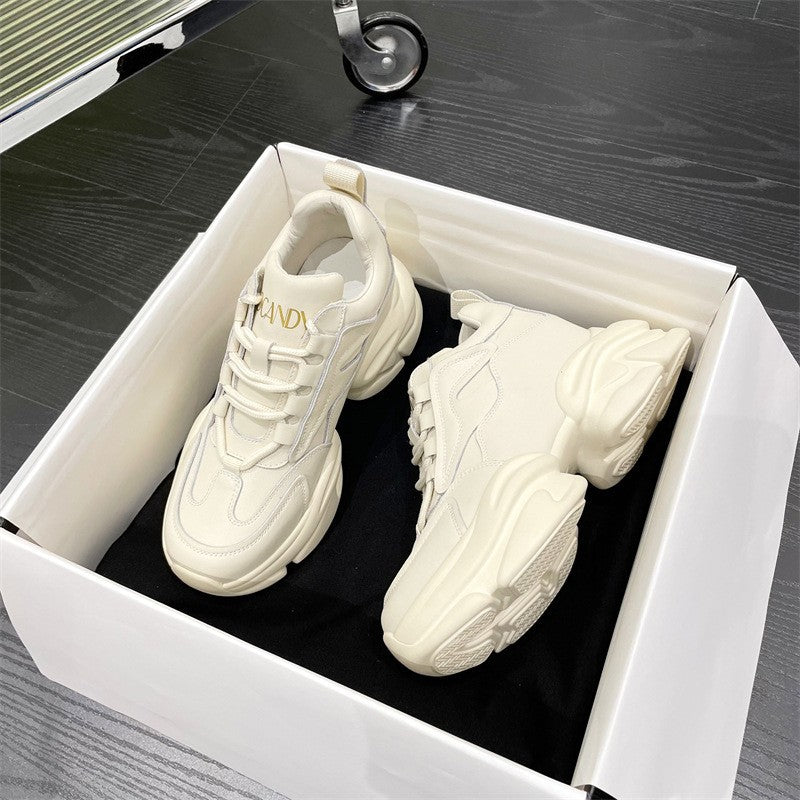 Women's Height Increasing Insole Dad Spring Platform Soft Bottom Women's Sports Shoes