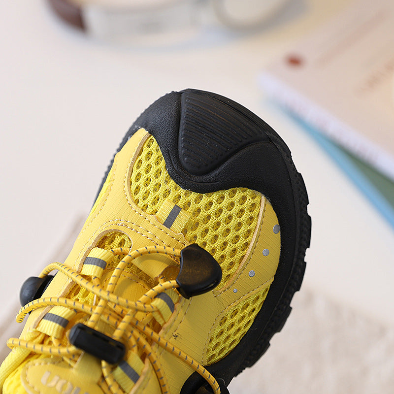 Men's & Children's Outdoor Breathable Mesh Lightweight Running Children's Sports Shoes