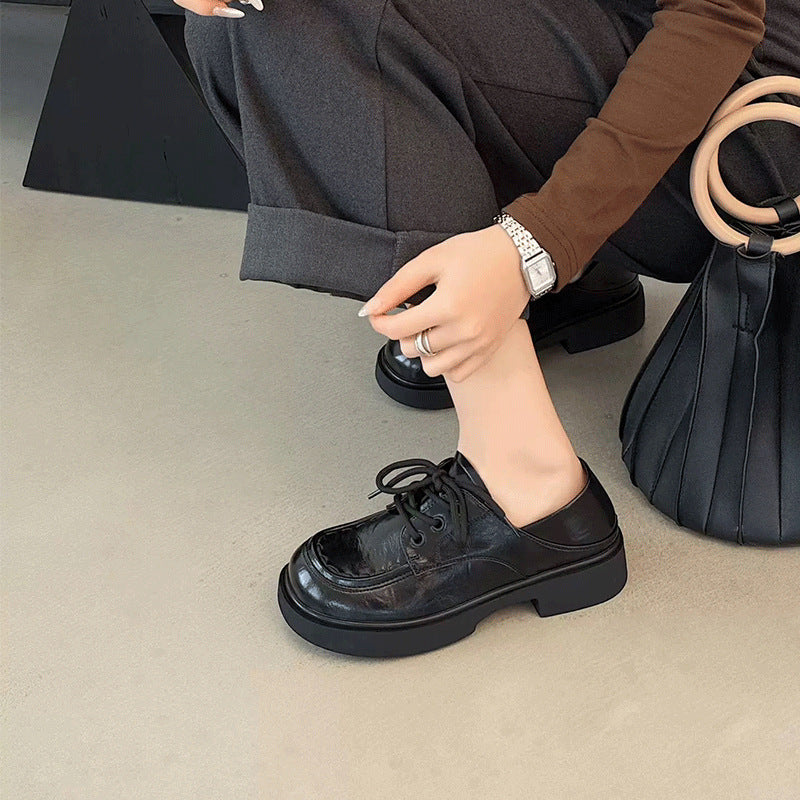 Women's Spring Fashion Platform Lightweight Round Toe Men's Shoes