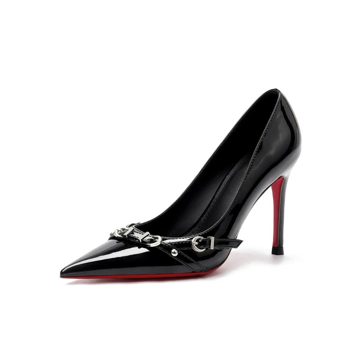 Women's Background High Stiletto Pointed Toe Not Tired Feet Temperament Shallow Heels
