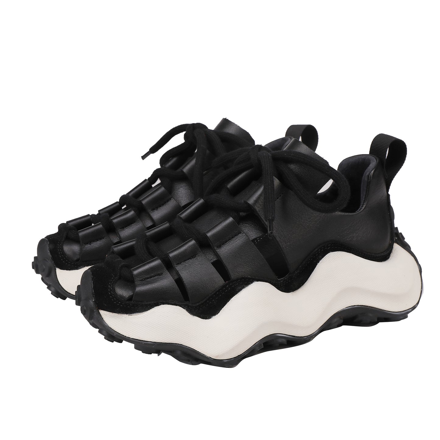 Thick Bottom Toe Cap Hollow Out Hole Female Style Sandals