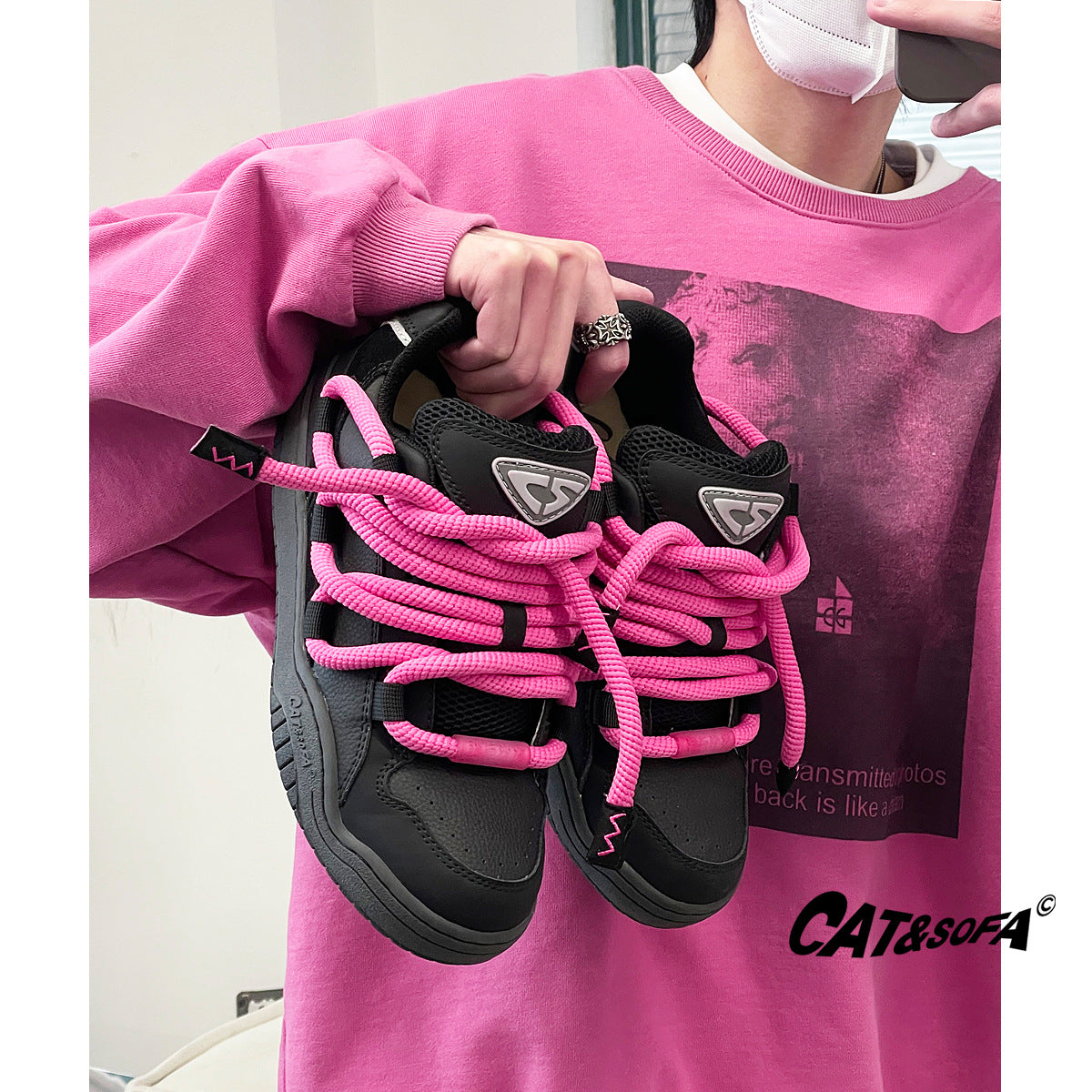 Skateboard Bread Niche National Fashion Sports Sneakers