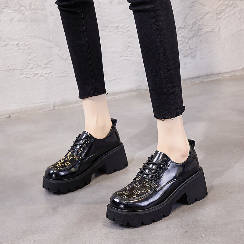 Women's Round Toe Shallow Mouth Muffin Soft Women's Shoes